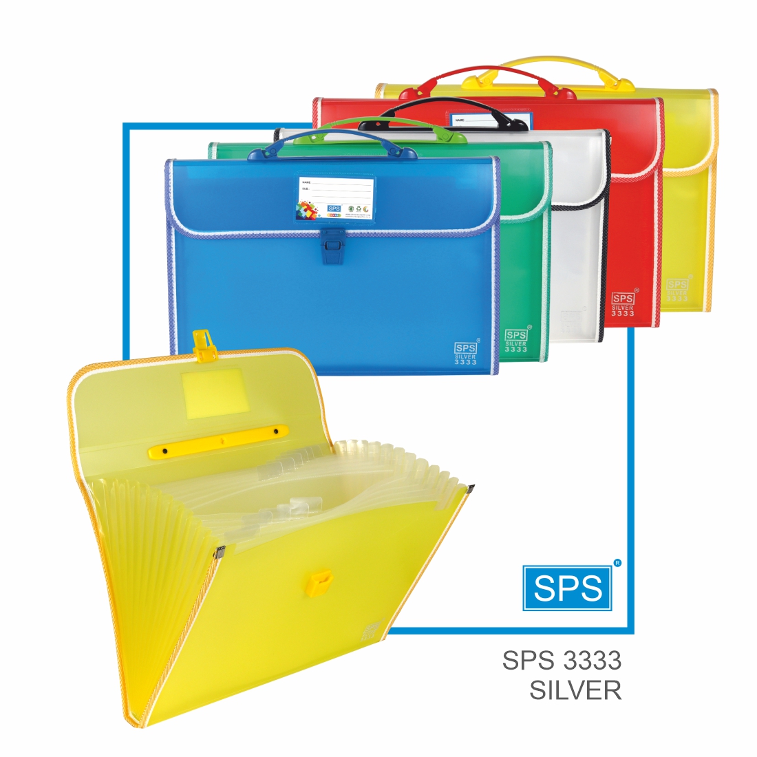 SPS 3333 SILVER EXPANDING BAG